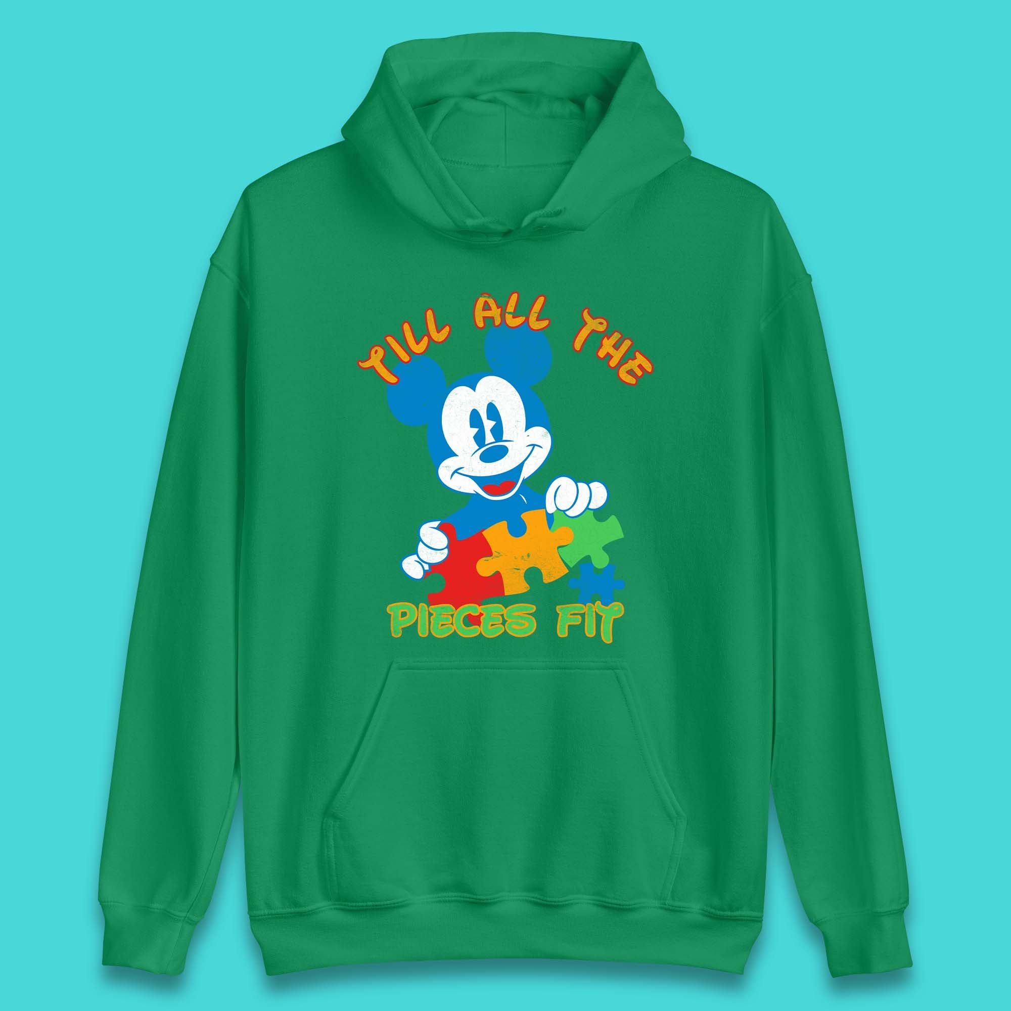 Autism Mickey Mouse Unisex Hoodie