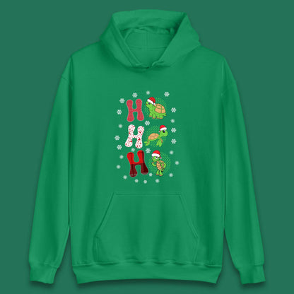 turtles santa hoodie