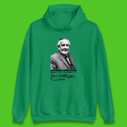 John Ronald Reuel Tolkien Signature Unisex Hoodie