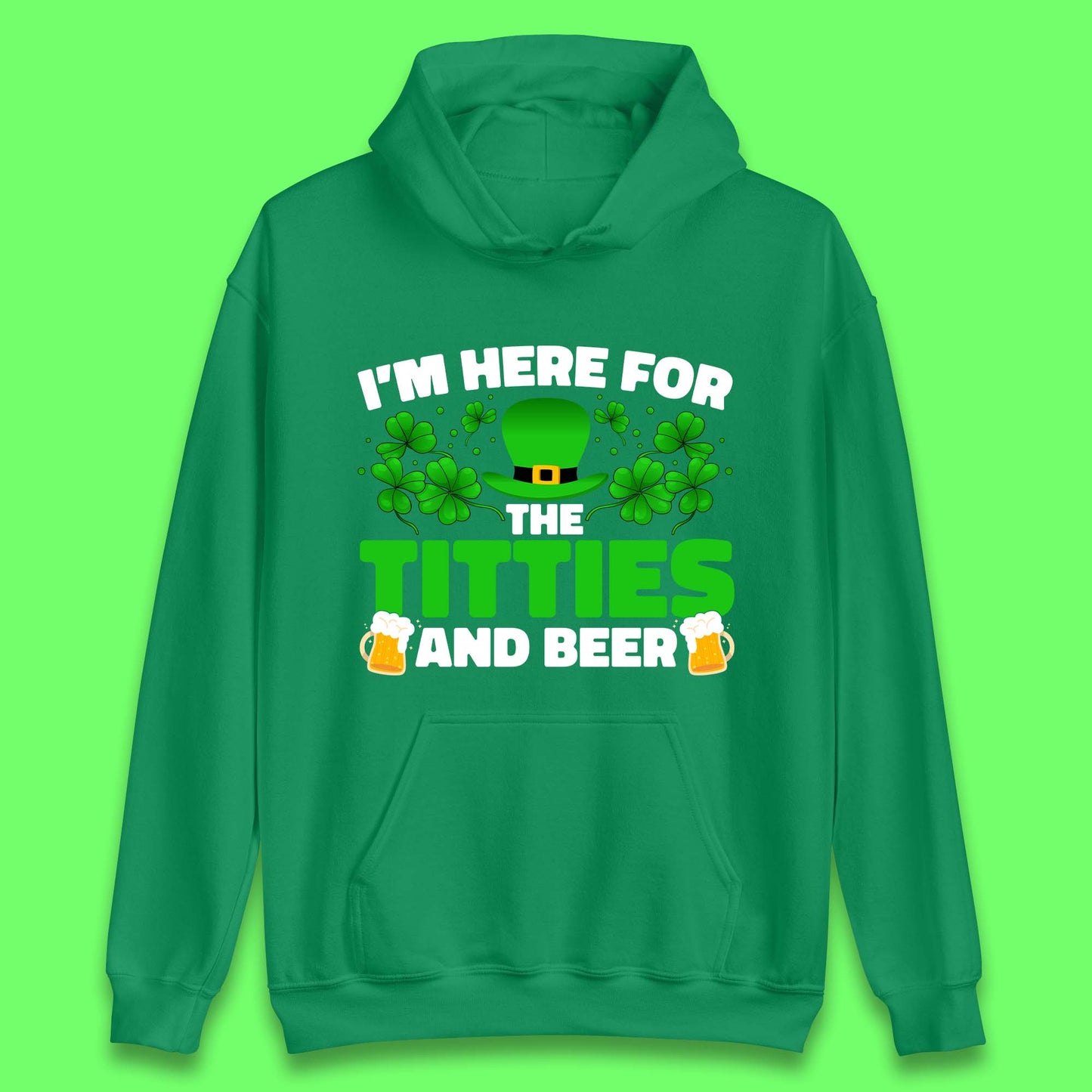 Rude St Patricks Day Hoodies UK