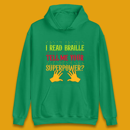 Braille Superpower Unisex Hoodie