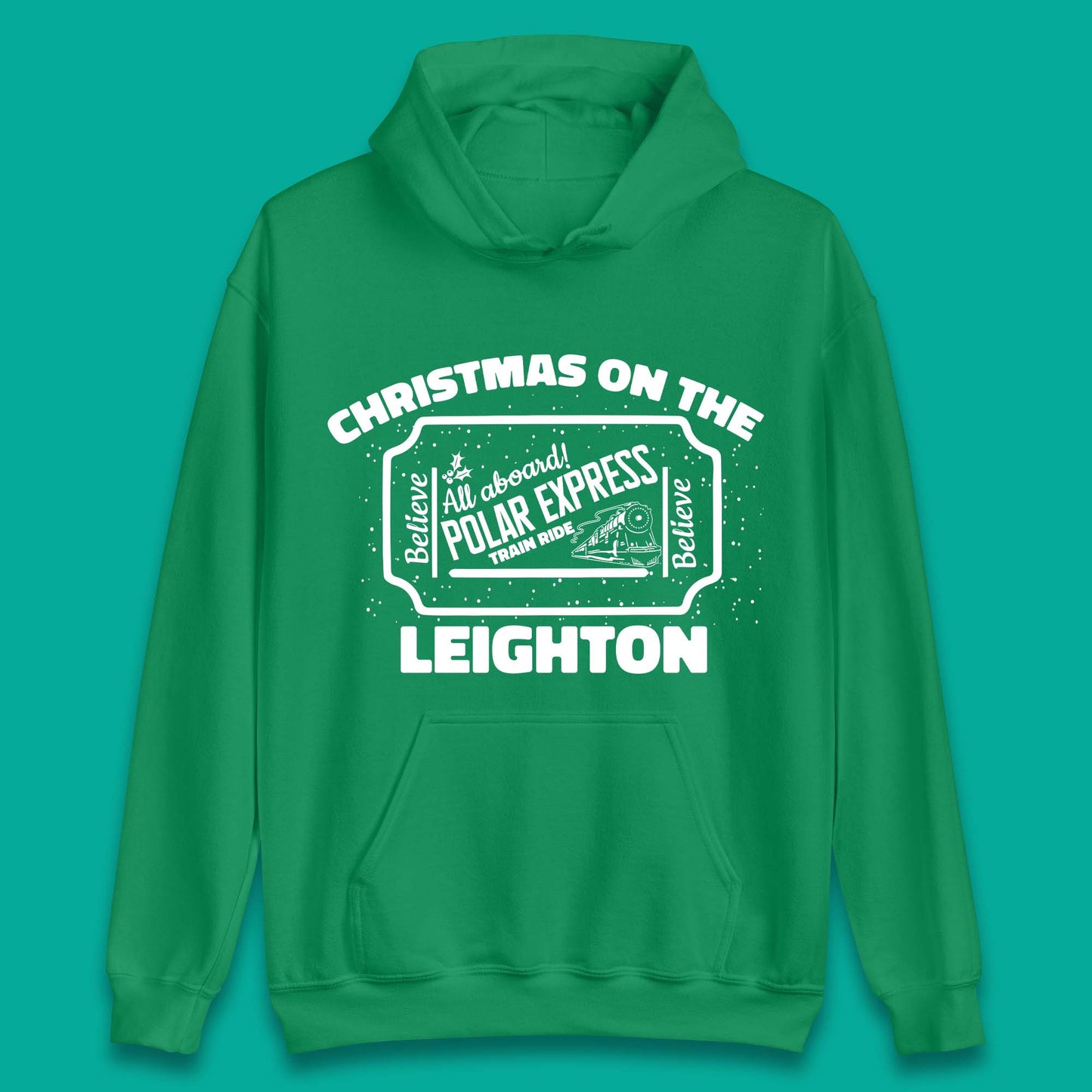 Polar Express Christmas Train Unisex Hoodie