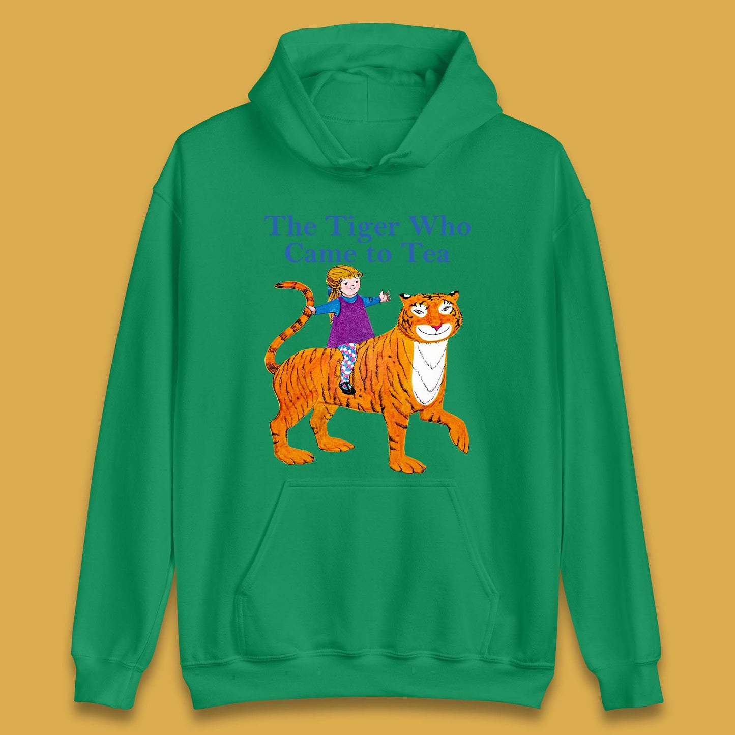 The Tiger Who Came To Tea Book Day Unisex Hoodie