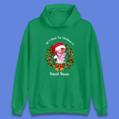 David Bowie Christmas Unisex Hoodie
