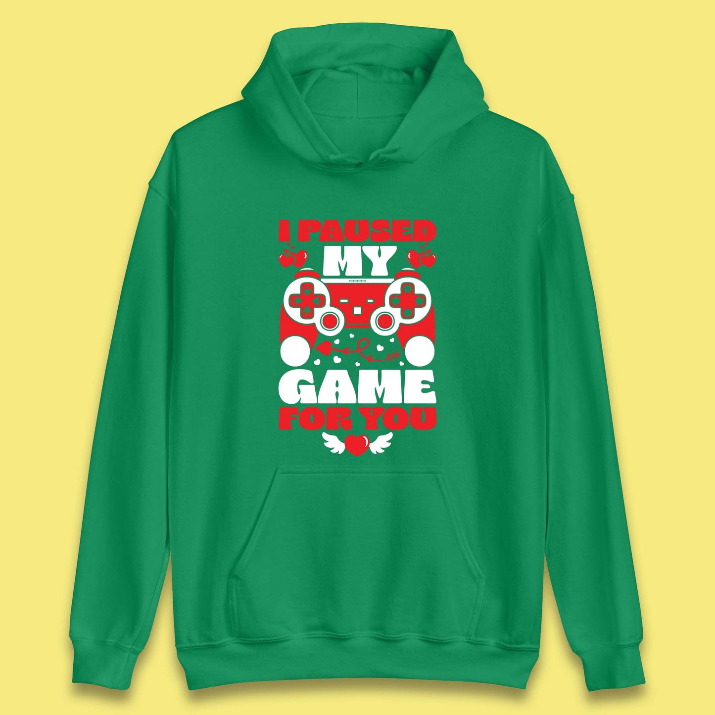 Valentine's Day Gamer Unisex Hoodie