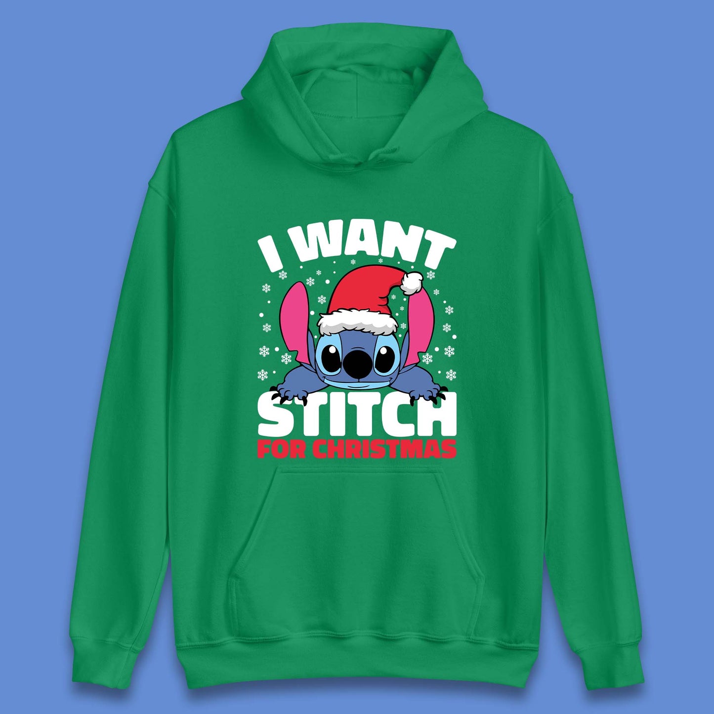 I Want Sticth For Christmas Unisex Hoodie