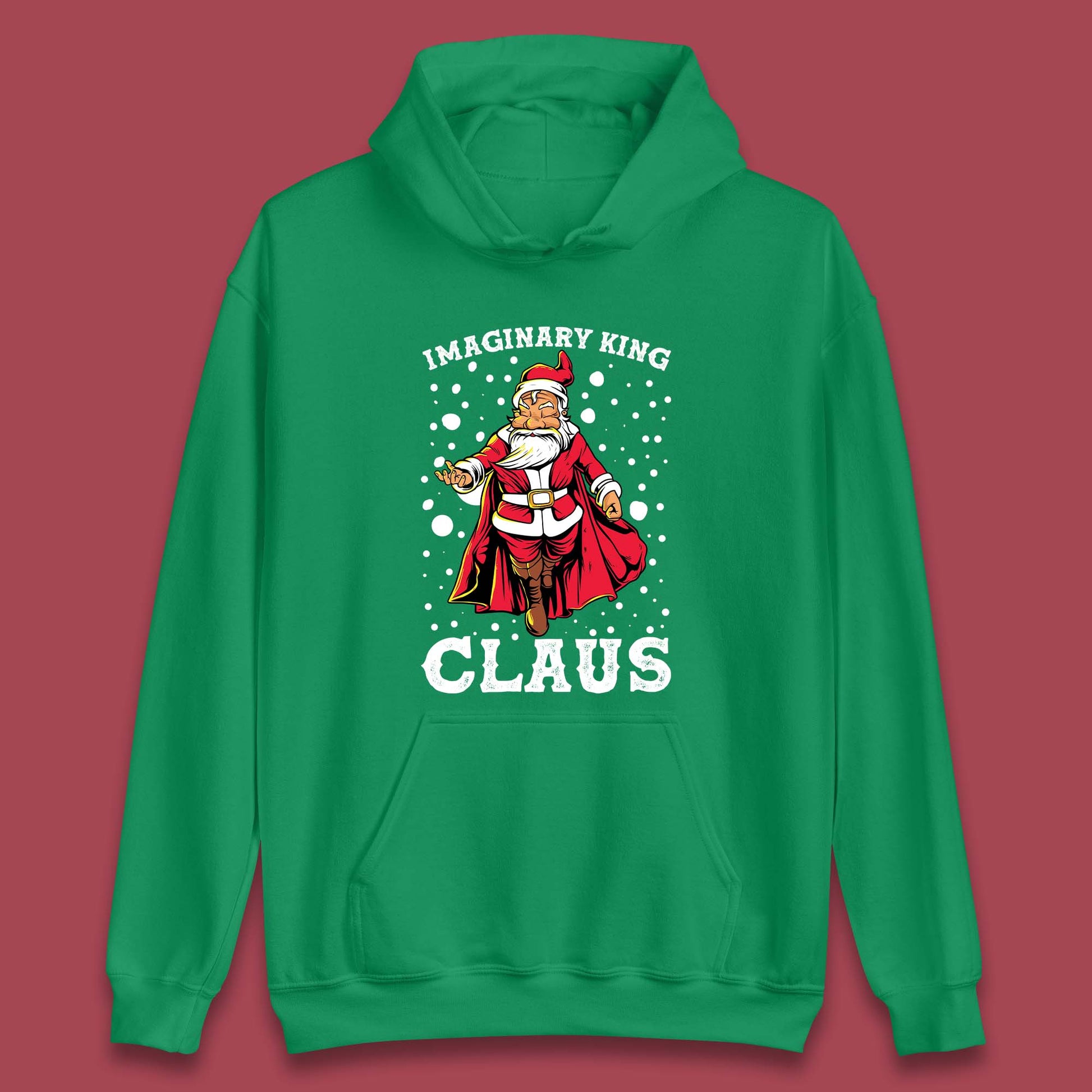 imaginary king santa christmas hoodie