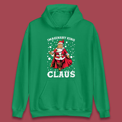 imaginary king santa christmas hoodie