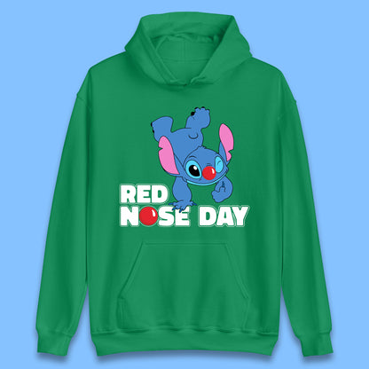 Stitch Red Nose Day Unisex Hoodie