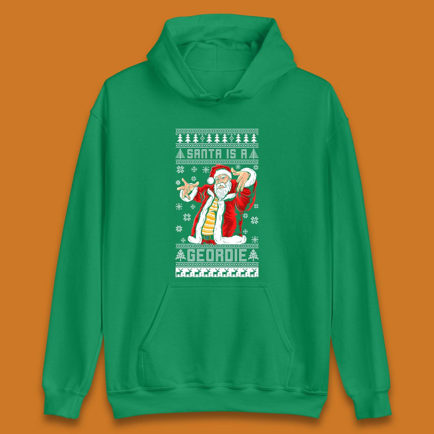 Santa Is A Gerodie Christmas Unisex Hoodie