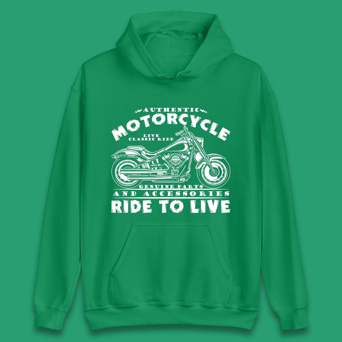Motorcycle Ride To Live Unisex Hoodie