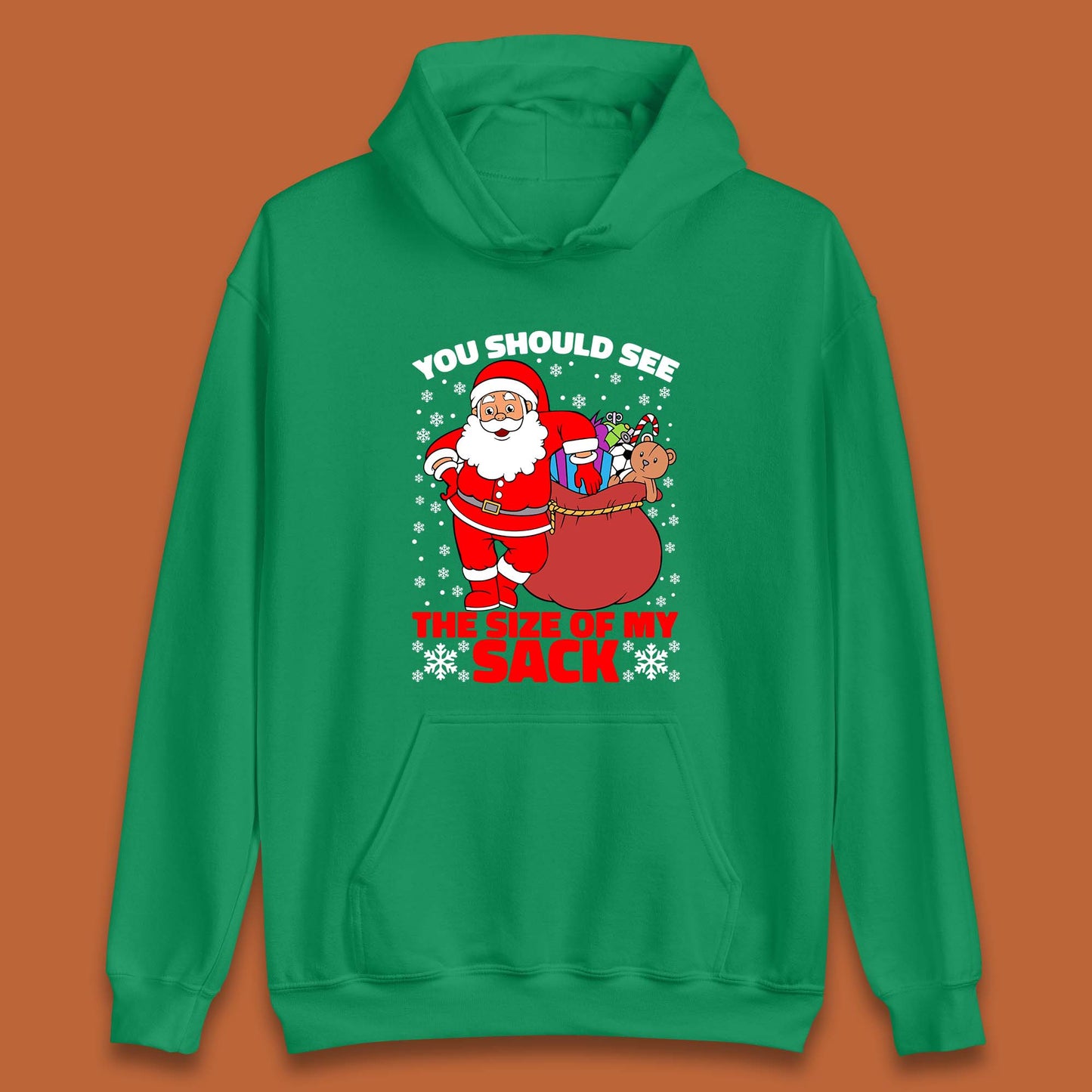 santa sack hoodie