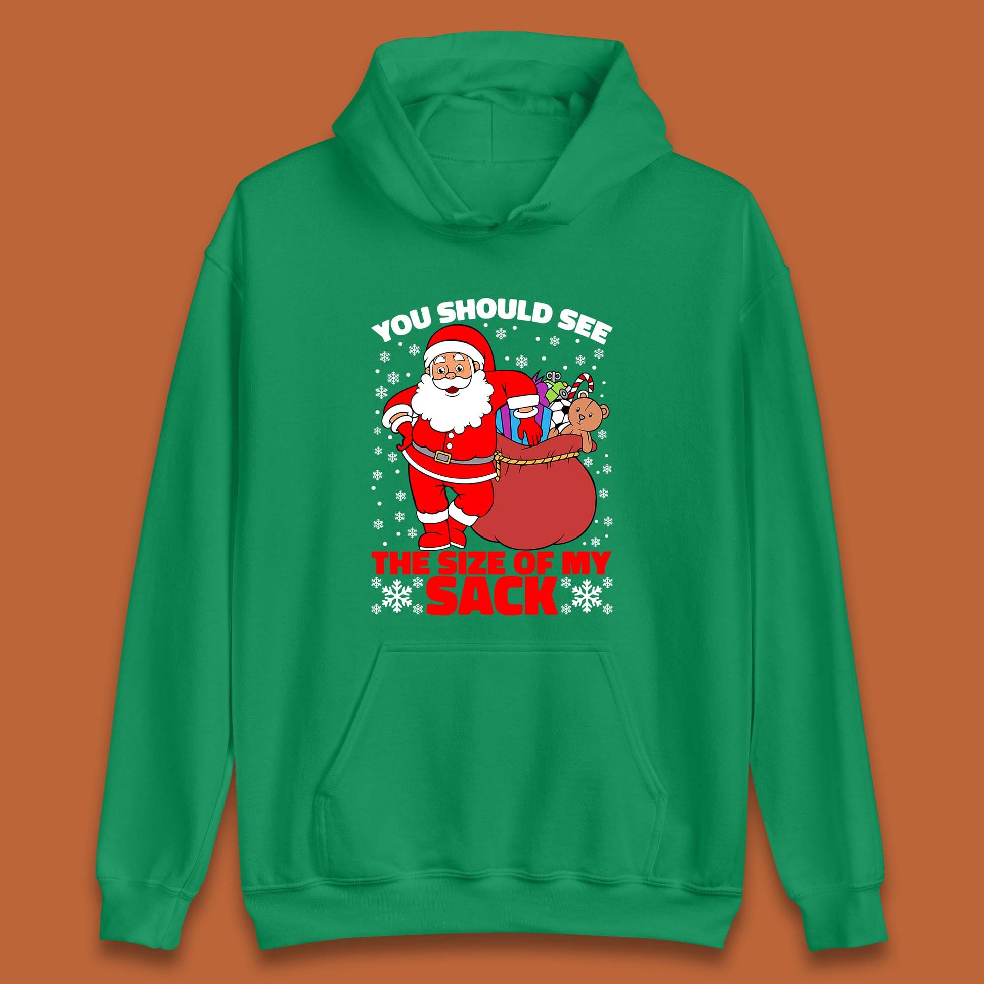 santa sack hoodie