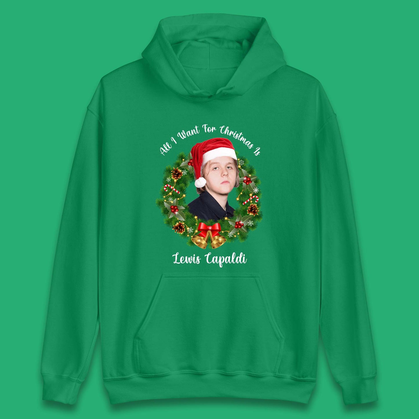 Lewis Capaldi Christmas Unisex Hoodie