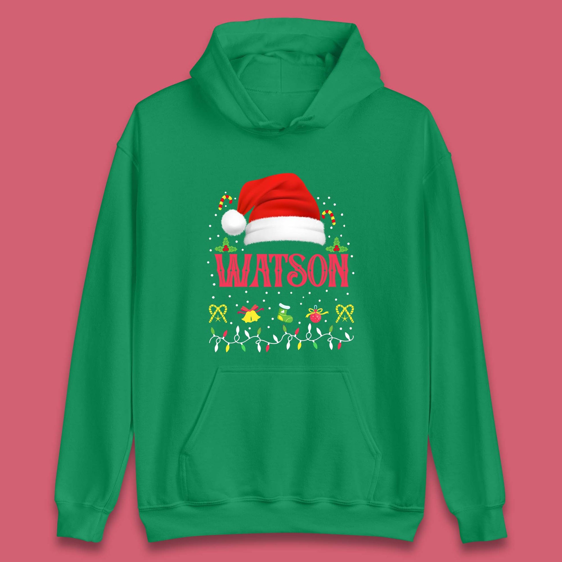 christmas santa claus hat hoodie