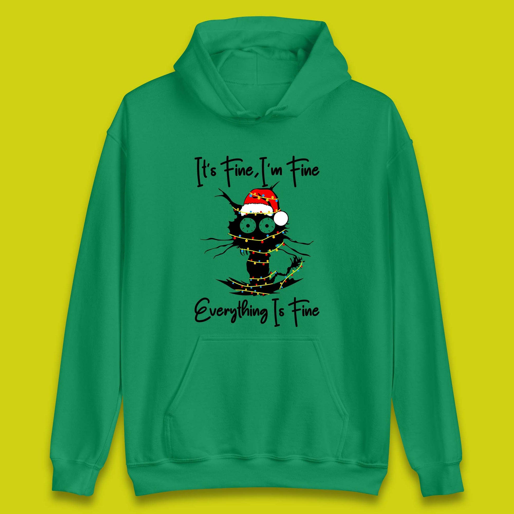 electrocuted cat hoodie