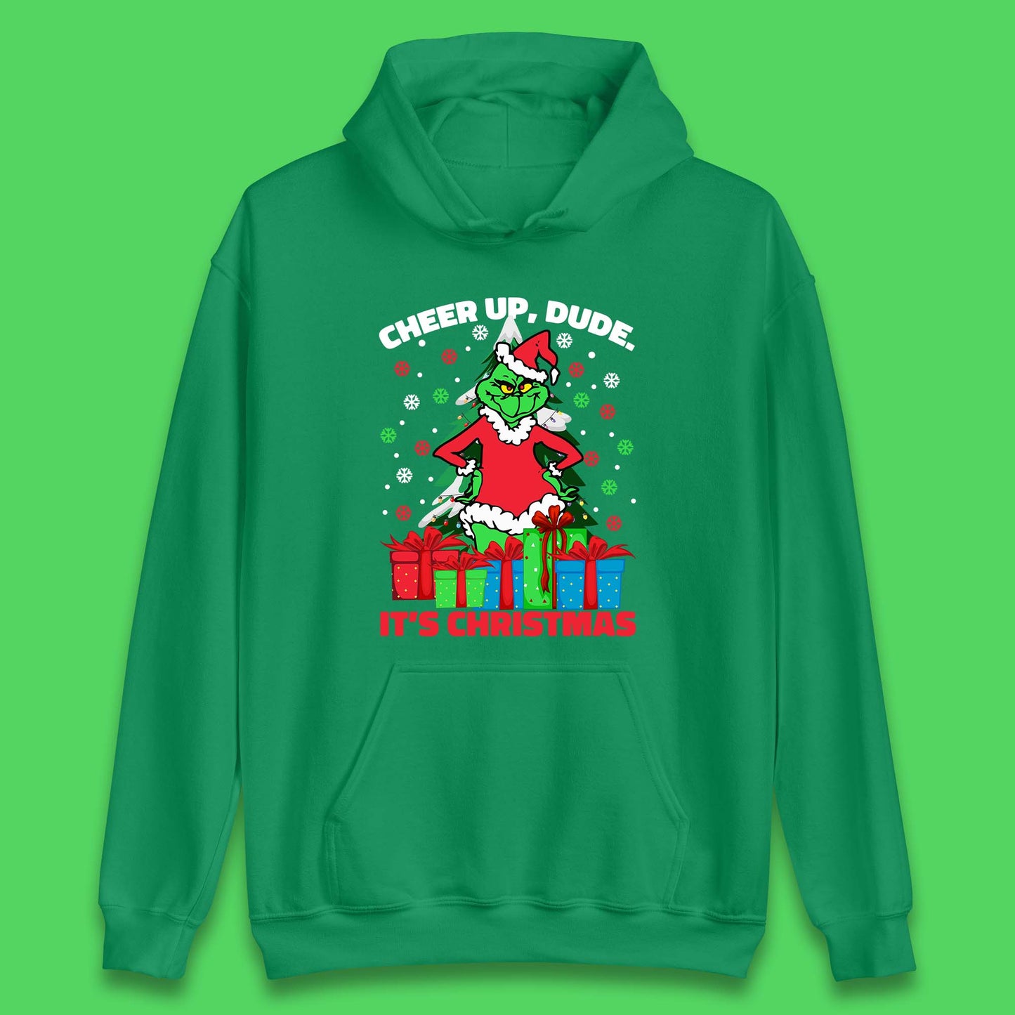cheer up dude it's christmas hoodie