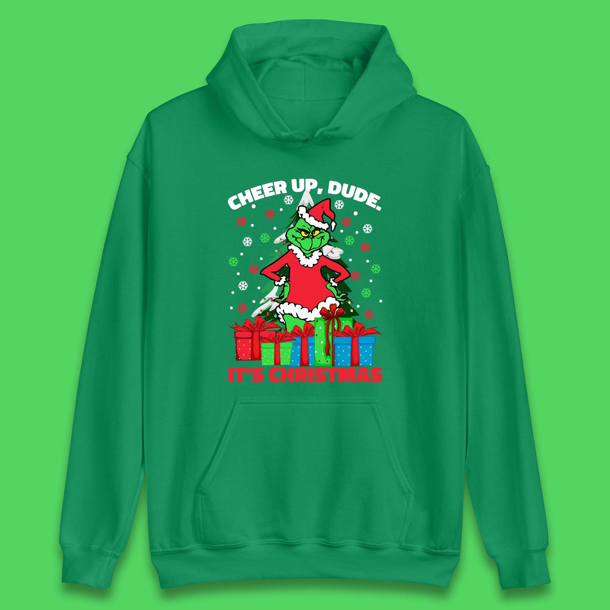 cheer up dude it's christmas hoodie