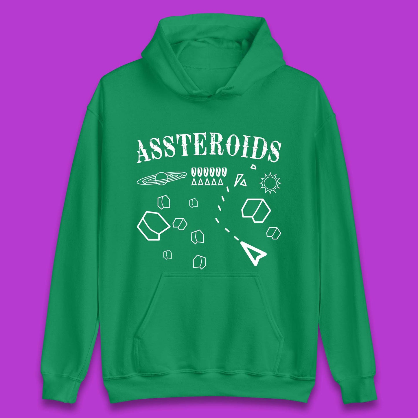 Assteroids Video Game Unisex Hoodie
