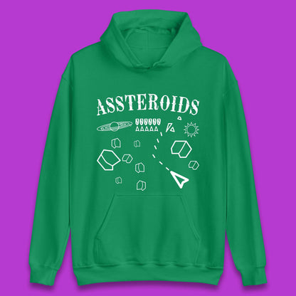 Assteroids Video Game Unisex Hoodie