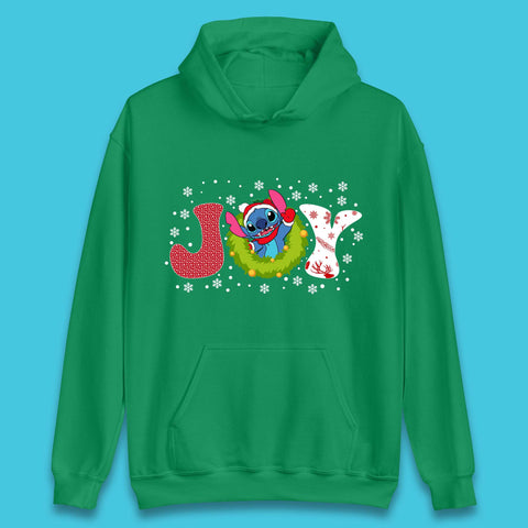 Joy Stitch Christmas Unisex Hoodie