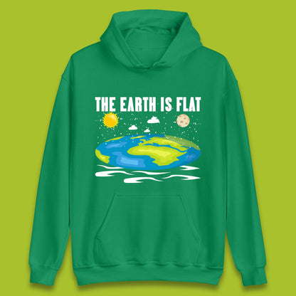 The Earth Is Flat Unisex Hoodie
