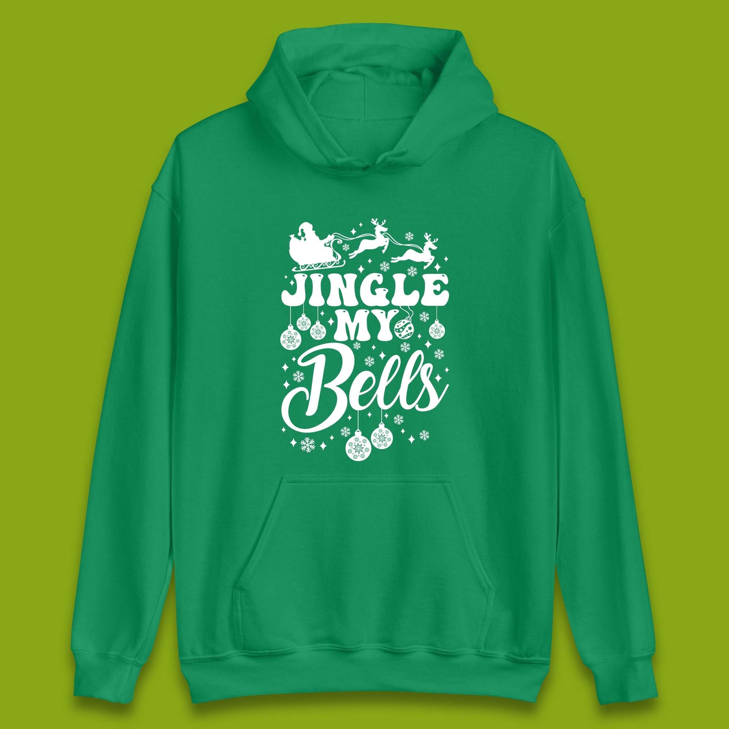 Jingle My Bells Christmas Unisex Hoodie