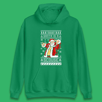 Santa Is A Scouse Christmas Unisex Hoodie