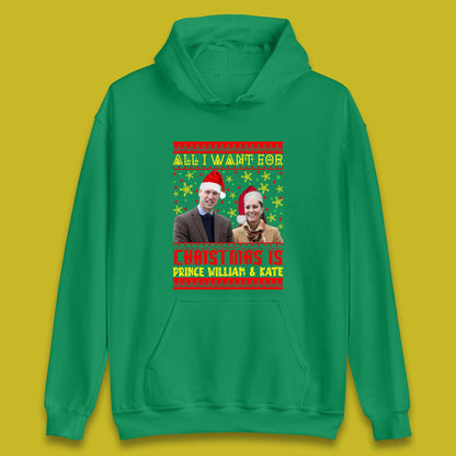 Prince William & Kate Christmas Unisex Hoodie
