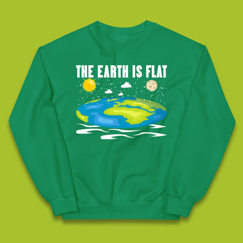 The Earth Is Flat Kids Jumper