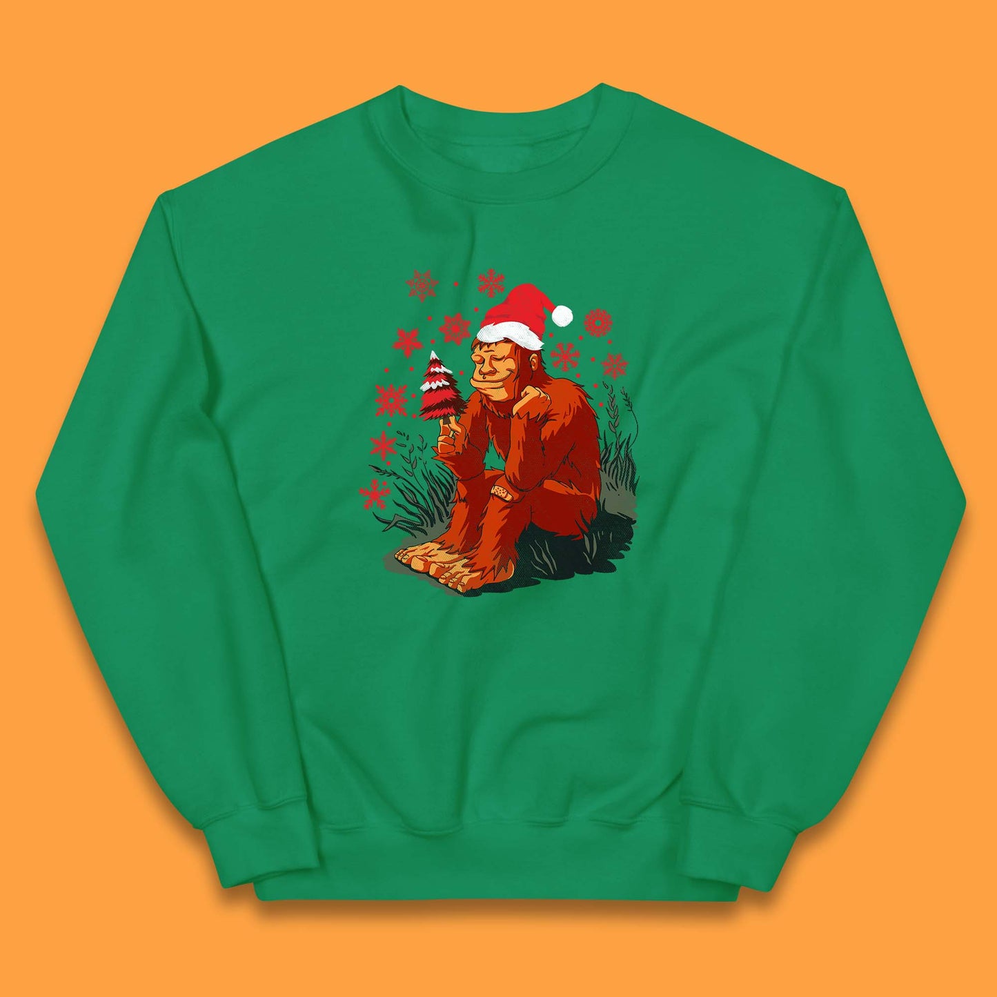 bigfoot christmas sweater