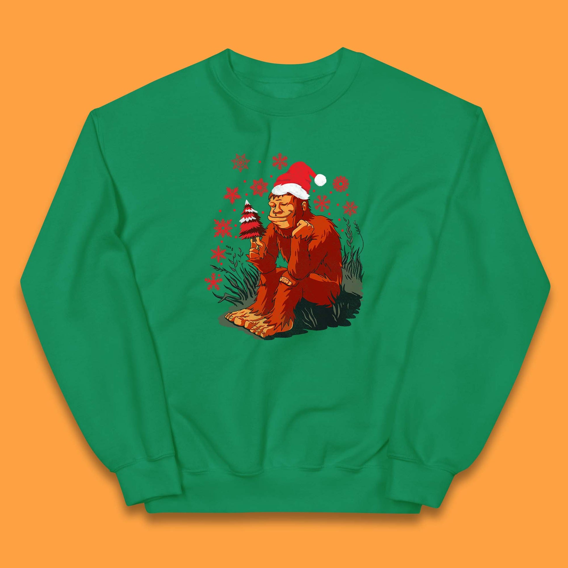 bigfoot christmas sweater