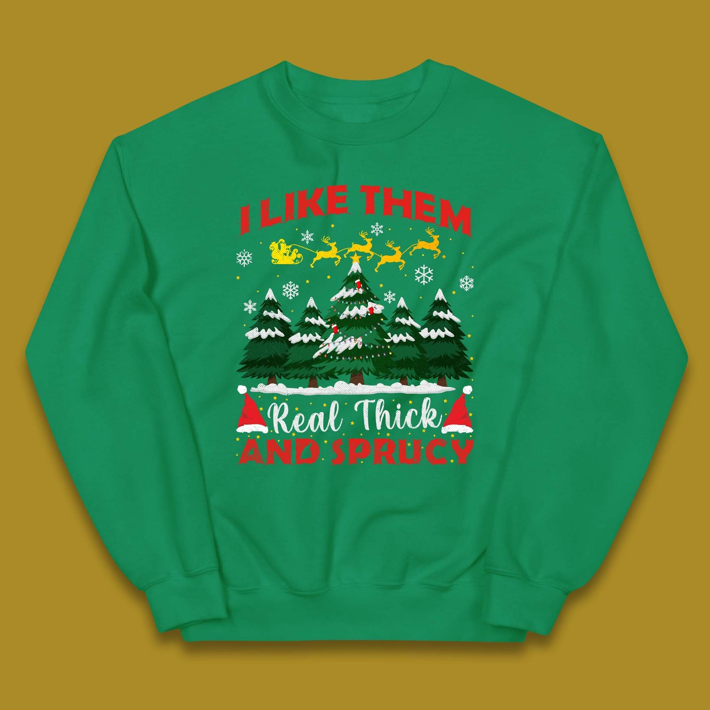 Sprucy Christmas Kids Jumper