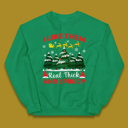 Sprucy Christmas Kids Jumper