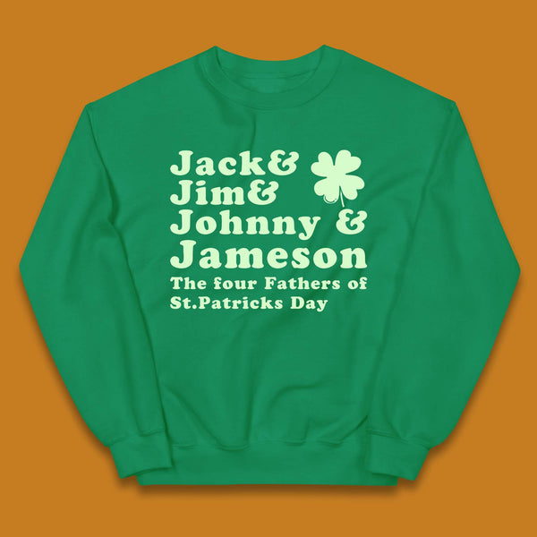 The Four Fathers of St. Patrick's Day Kids Jumper