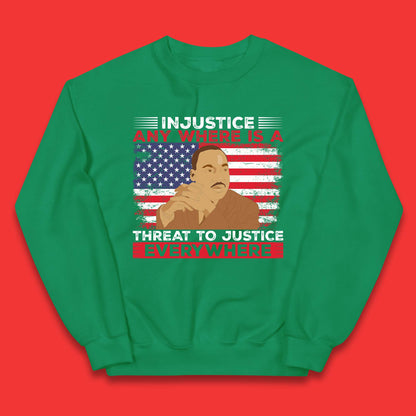 Martin Luther King Quotes Kids Jumper