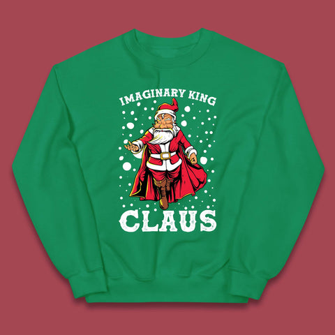 Imaginary King Claus Christmas Kids Jumper