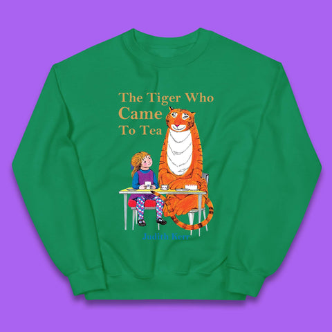 The Tiger Who Came To Tea Kids Jumper