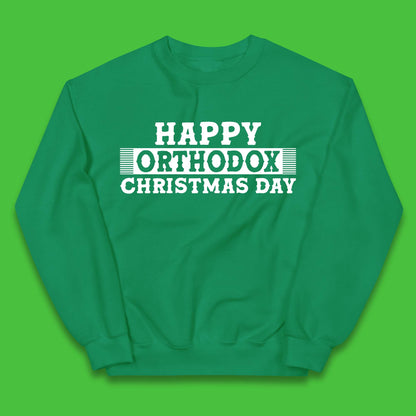 Orthodox Christmas Day Kids Jumper