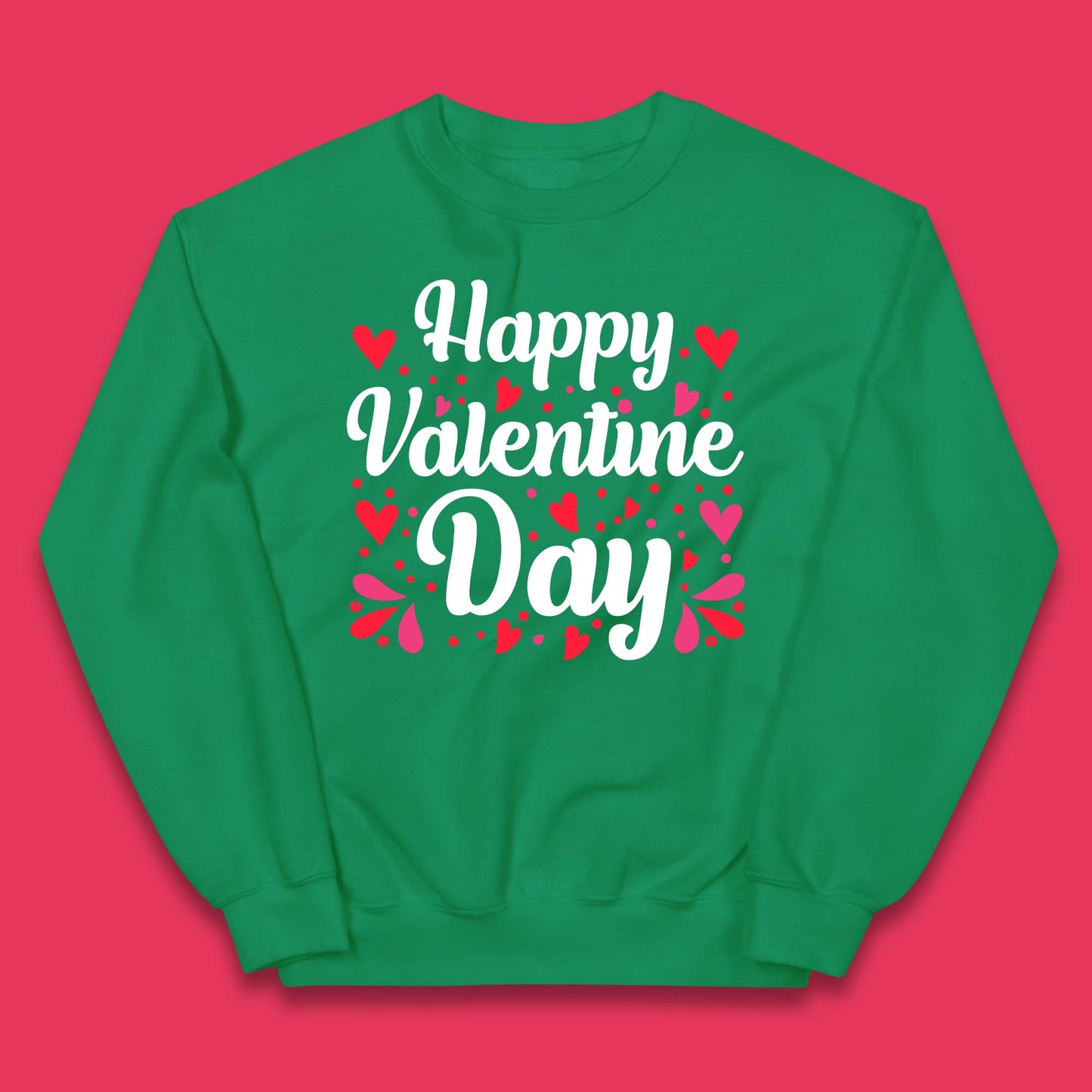 Happy Valentine Day Kids Jumper