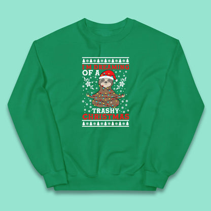 sloth christmas jumper