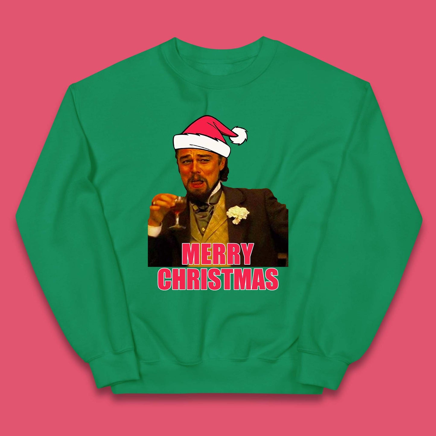 Leonardo DiCaprio Christmas Kids Jumper