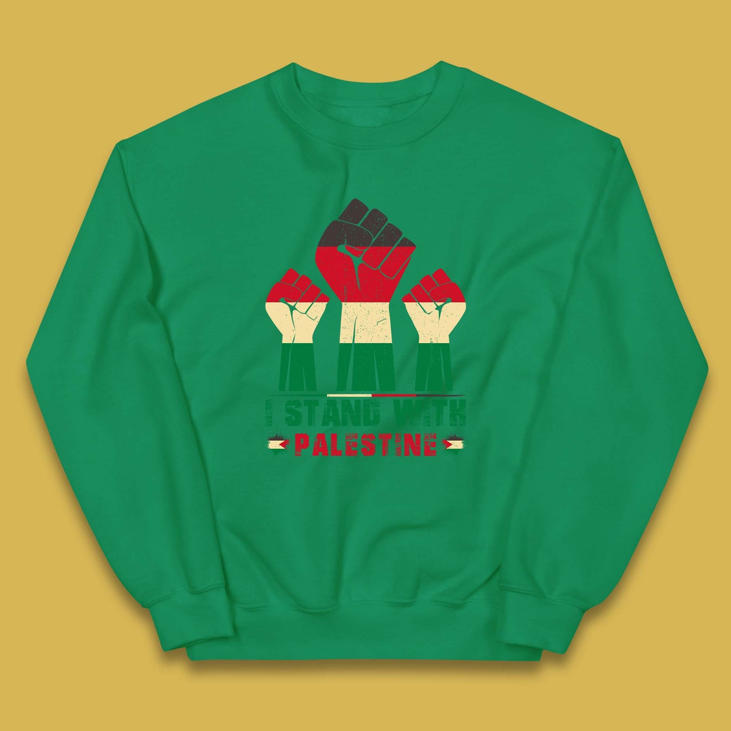 I Stand with Palestine Child Sweater