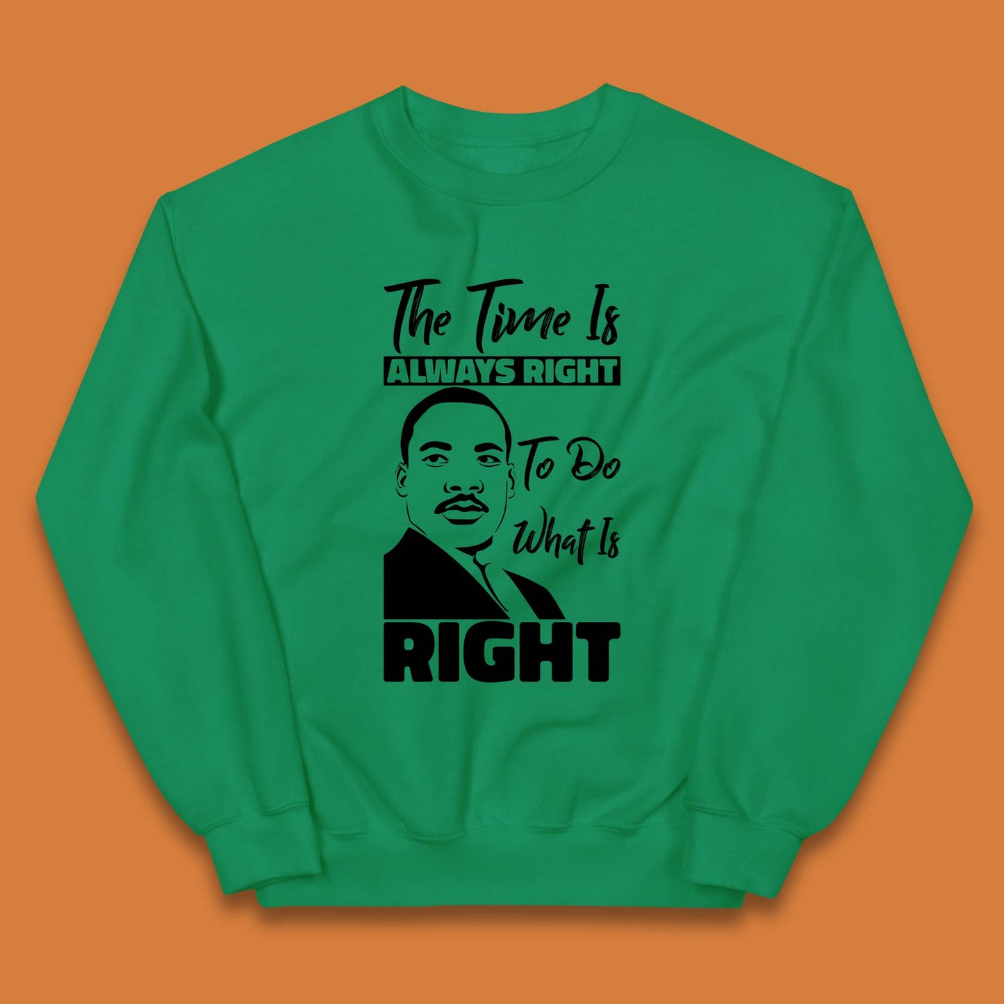 Martin Luther King Jr Quote Kids Jumper