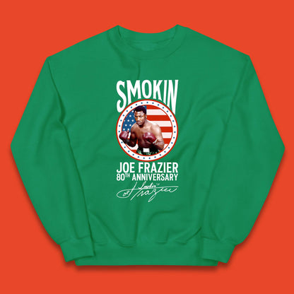 Smokin Joe Frazier 80th Anniversary Kids Jumper