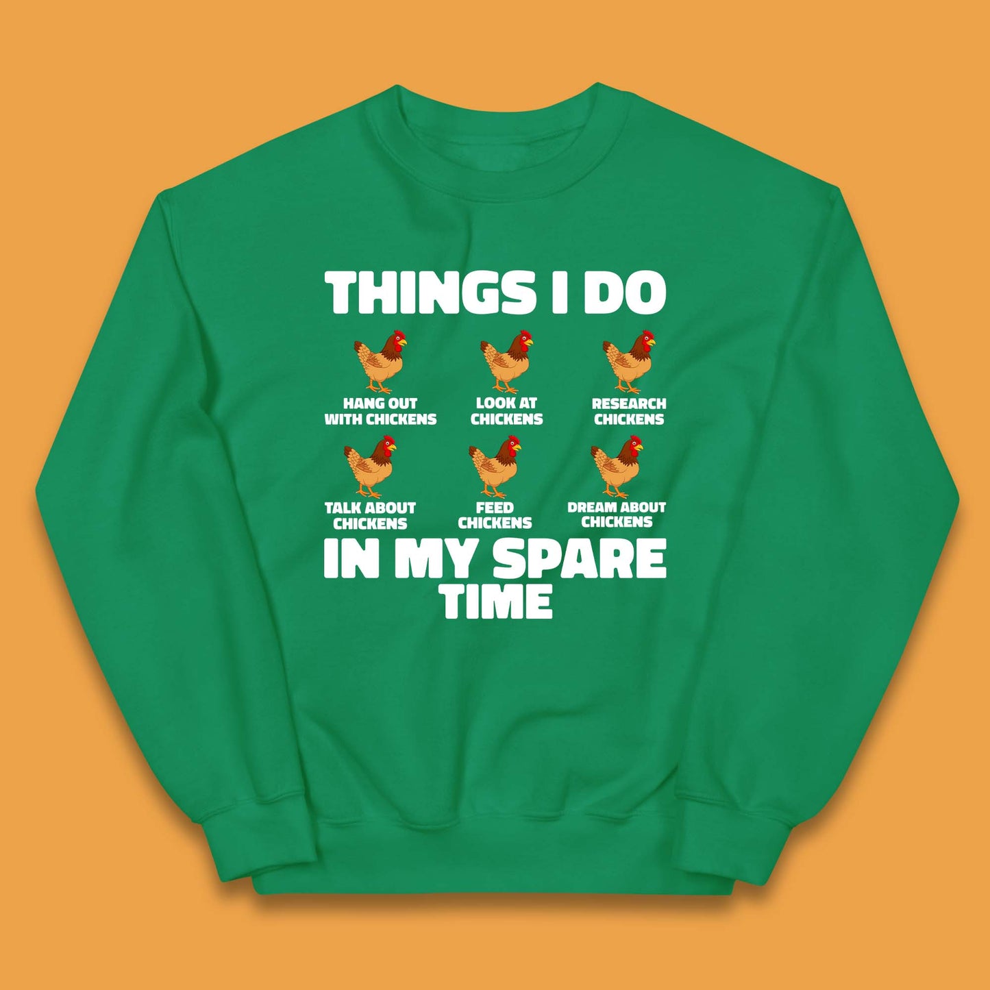Chickens Things Kids Jumper