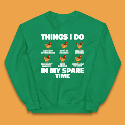 Chickens Things Kids Jumper