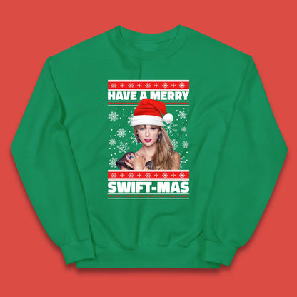Swiftmas Christmas Kids Jumper