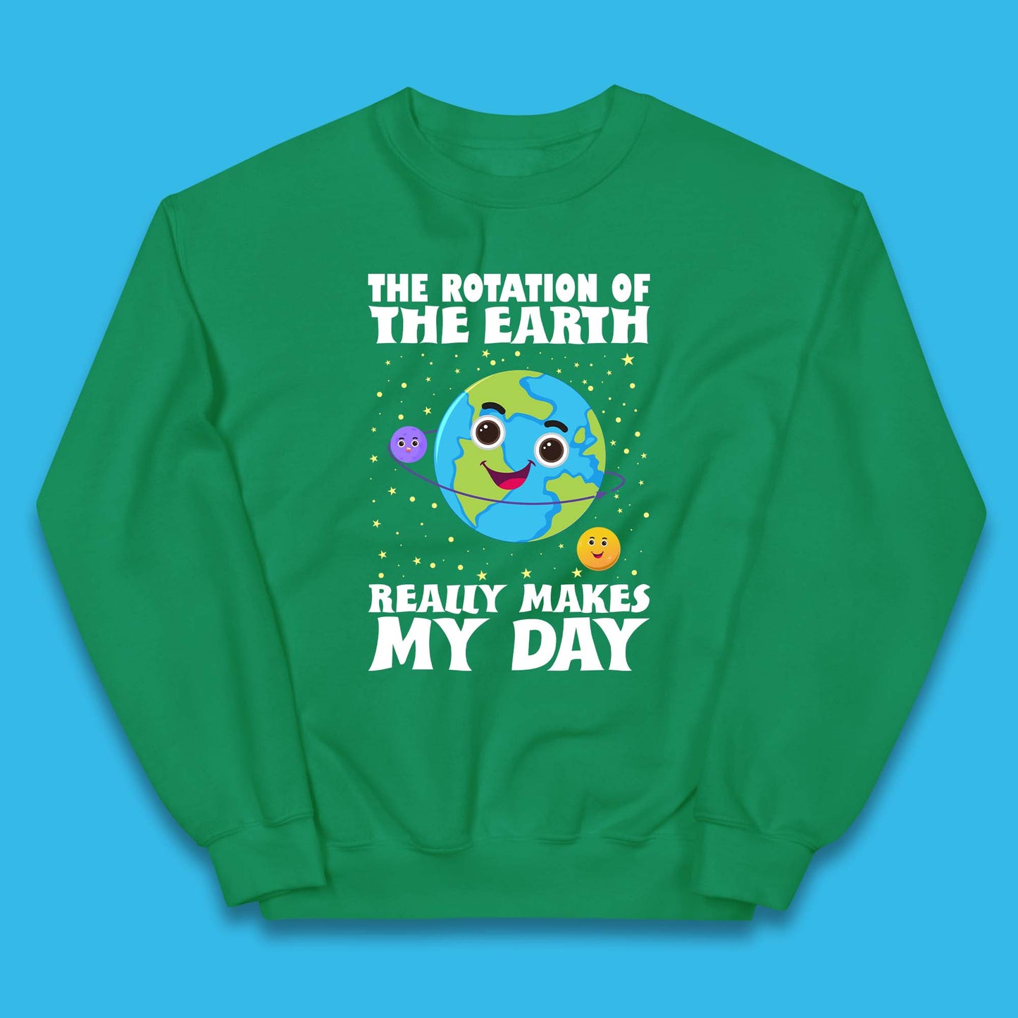 Rotation Of Earth Kids Jumper