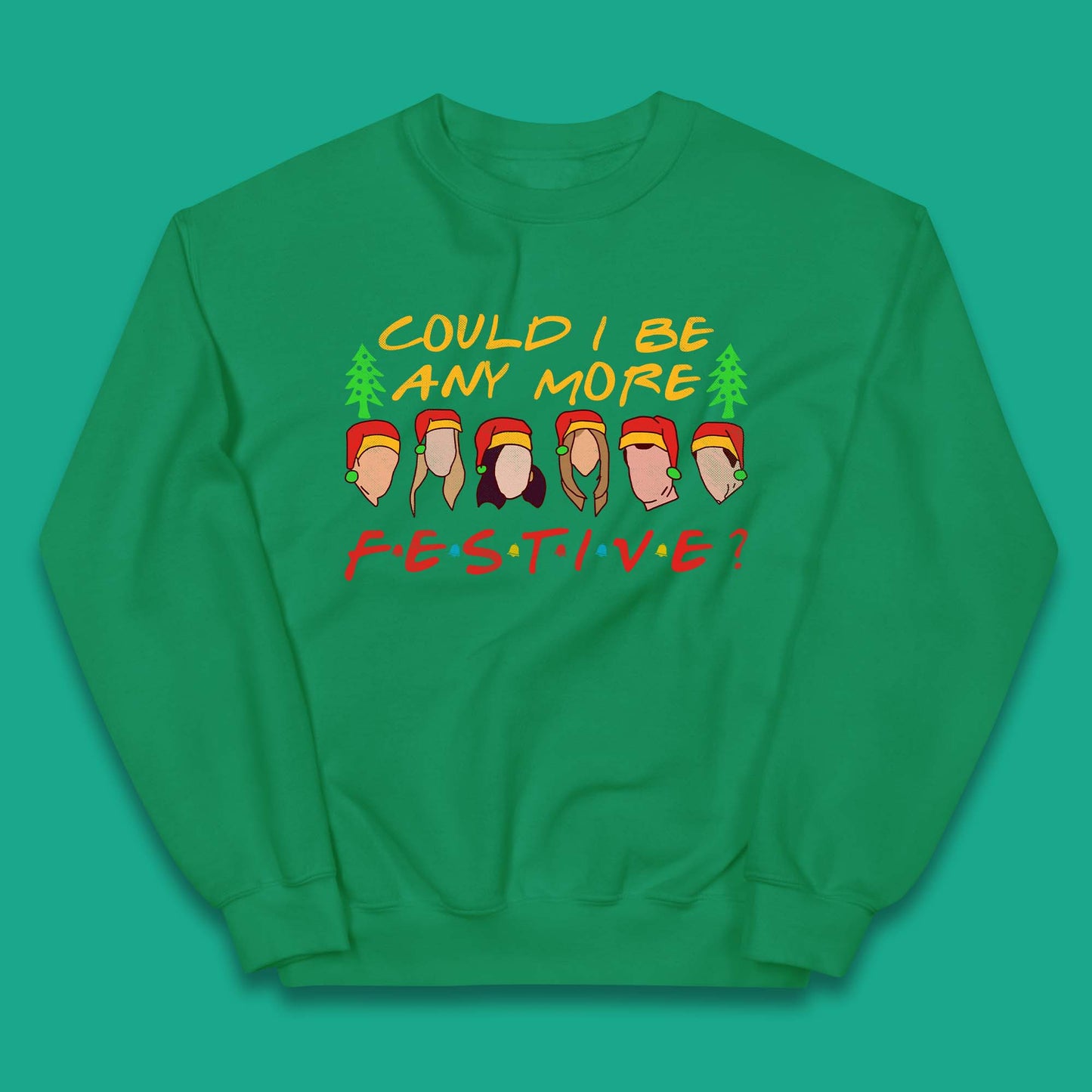 Friends Inspired Christmas Kids Jumper